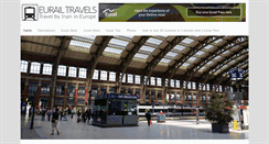 Desktop Screenshot of eurailtravels.com